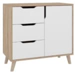 Komoda K-3+1 Retro Komodos Miegamojo baldai Svetainės baldai Vaikų baldai thumbnail