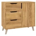 Komoda K-3+1 Retro Komodos Miegamojo baldai Svetainės baldai Vaikų baldai thumbnail