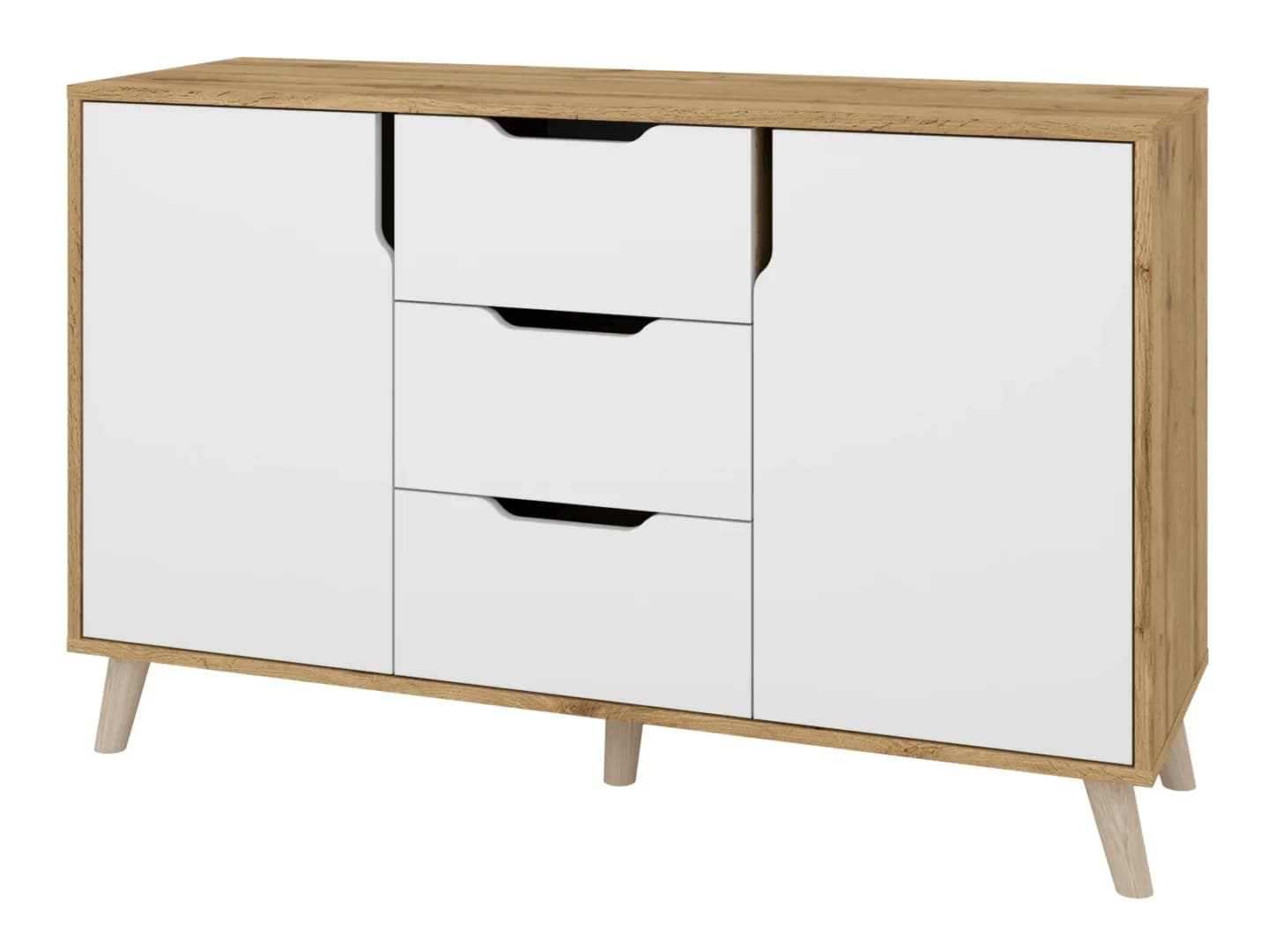 Komoda K-3+2 Retro Komodos Miegamojo baldai Svetainės baldai Vaikų baldai