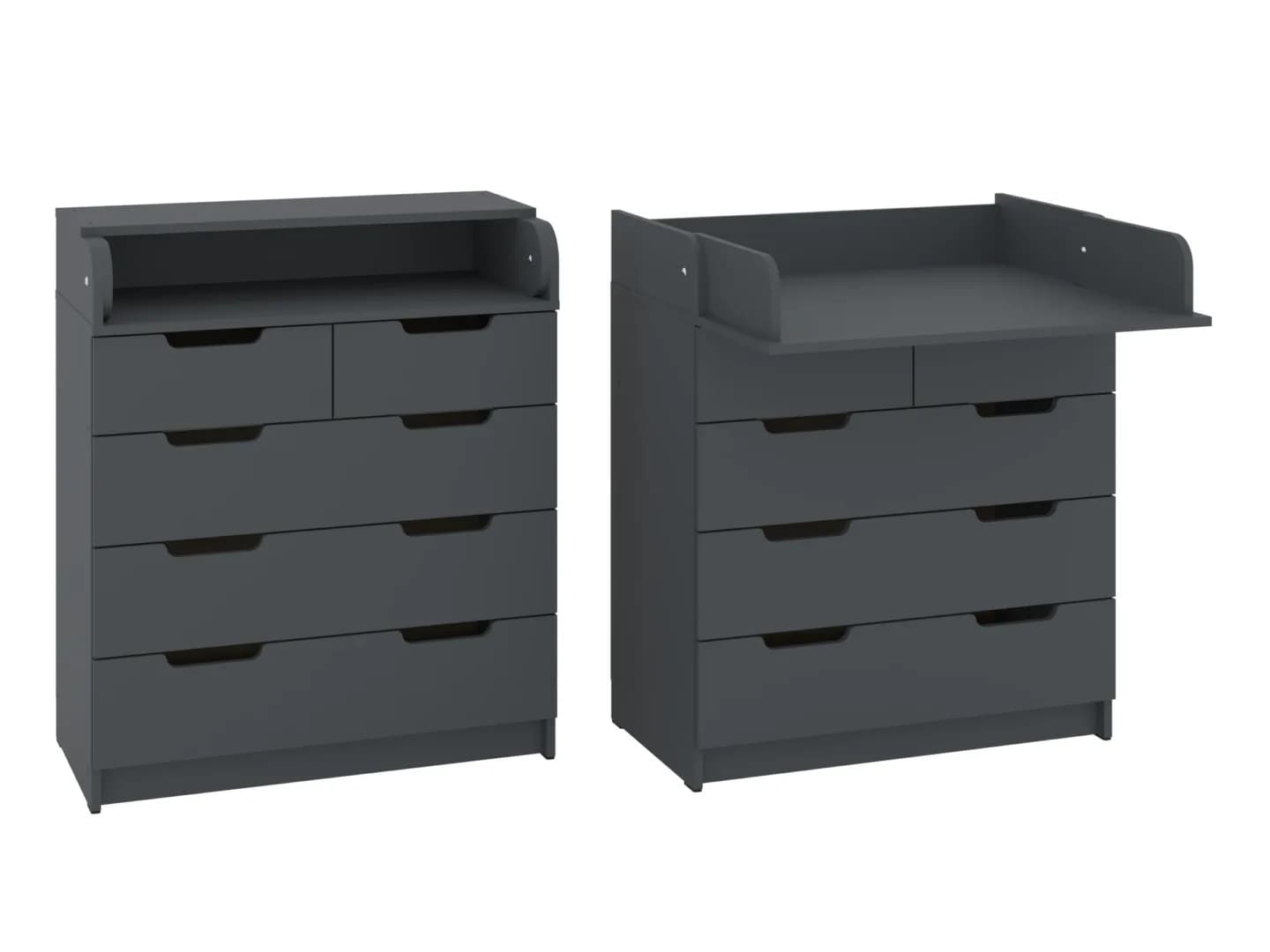 Komoda K-3+3 Swaddle Komodos Miegamojo baldai Vaikų baldai