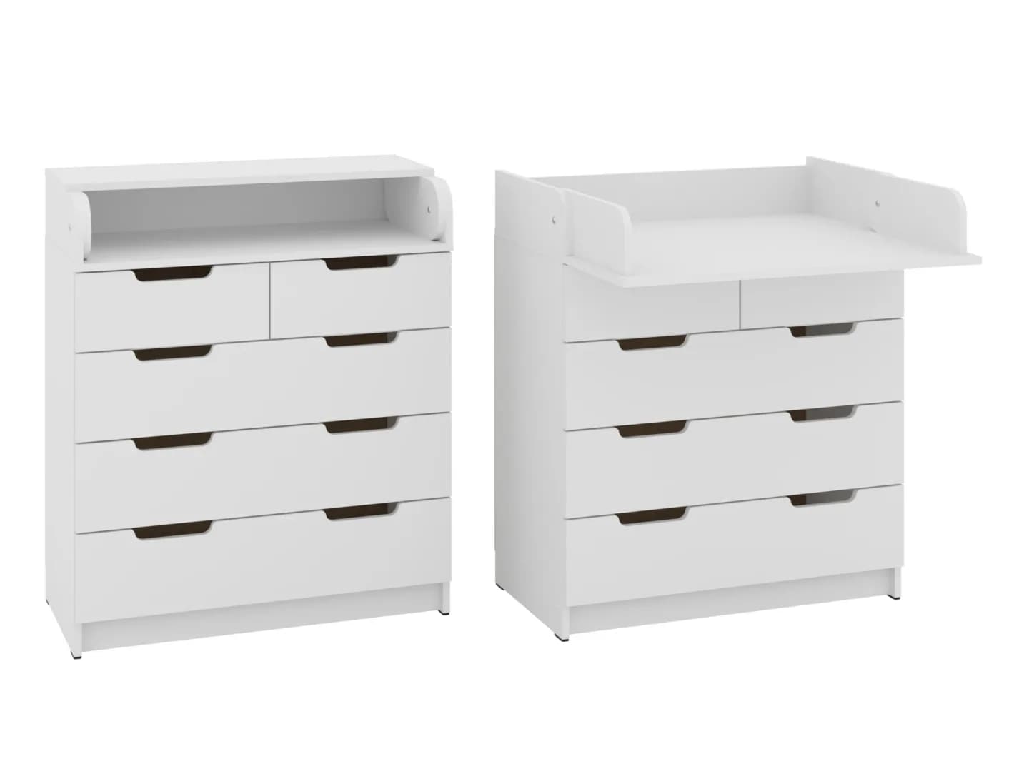 Komoda K-3+3 Swaddle Komodos Miegamojo baldai Vaikų baldai