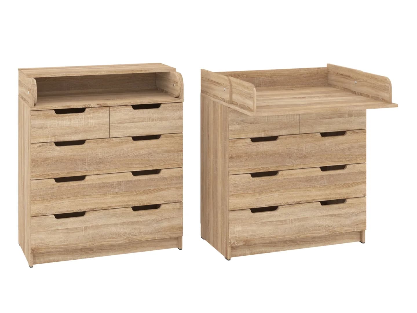 Komoda K-3+3 Swaddle Komodos Miegamojo baldai Vaikų baldai