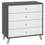 Komoda K-4 MDF Retro Komodos Miegamojo baldai Svetainės baldai Vaikų baldai thumbnail