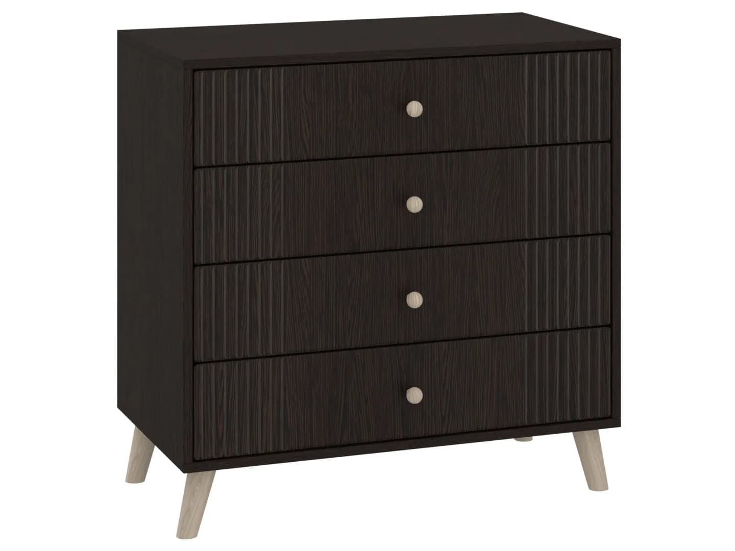 Komoda K-4 MDF Retro Komodos Miegamojo baldai Svetainės baldai Vaikų baldai