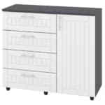 Komoda K-4+1 MDF Komodos Miegamojo baldai Svetainės baldai Vaikų baldai thumbnail