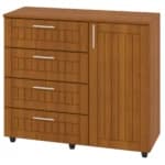 Komoda K-4+1 MDF Komodos Miegamojo baldai Svetainės baldai Vaikų baldai thumbnail