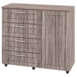 Komoda K-4+1 MDF Komodos Miegamojo baldai Svetainės baldai Vaikų baldai thumbnail