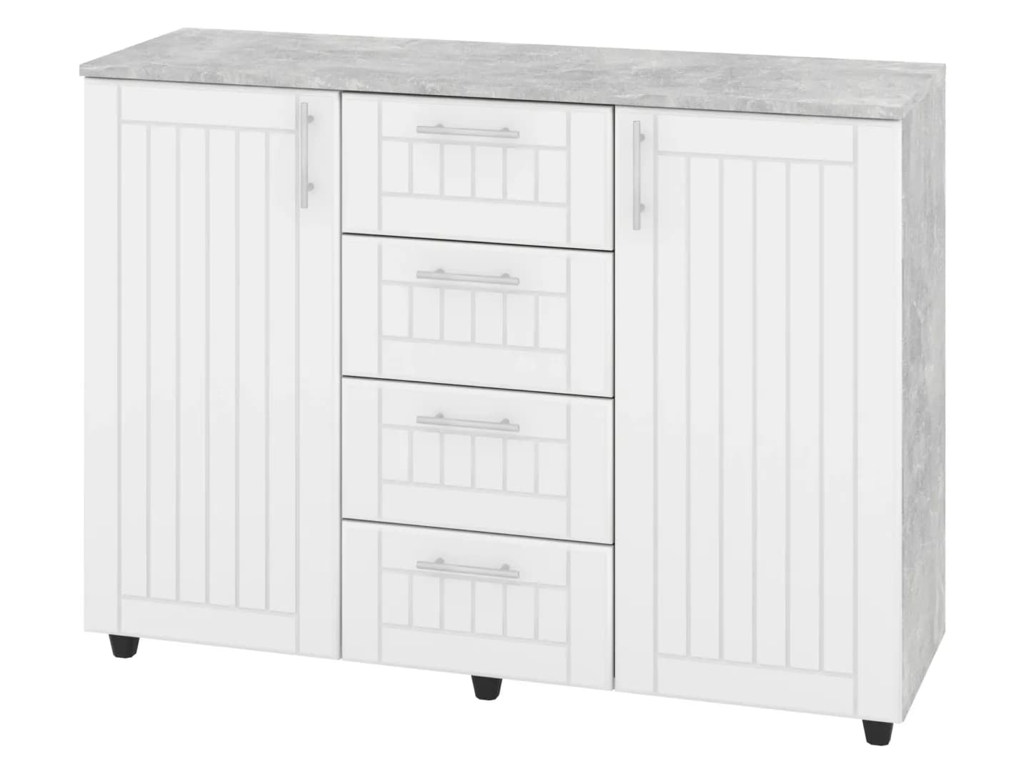 Komoda K-4+2 MDF Komodos Miegamojo baldai Svetainės baldai Vaikų baldai