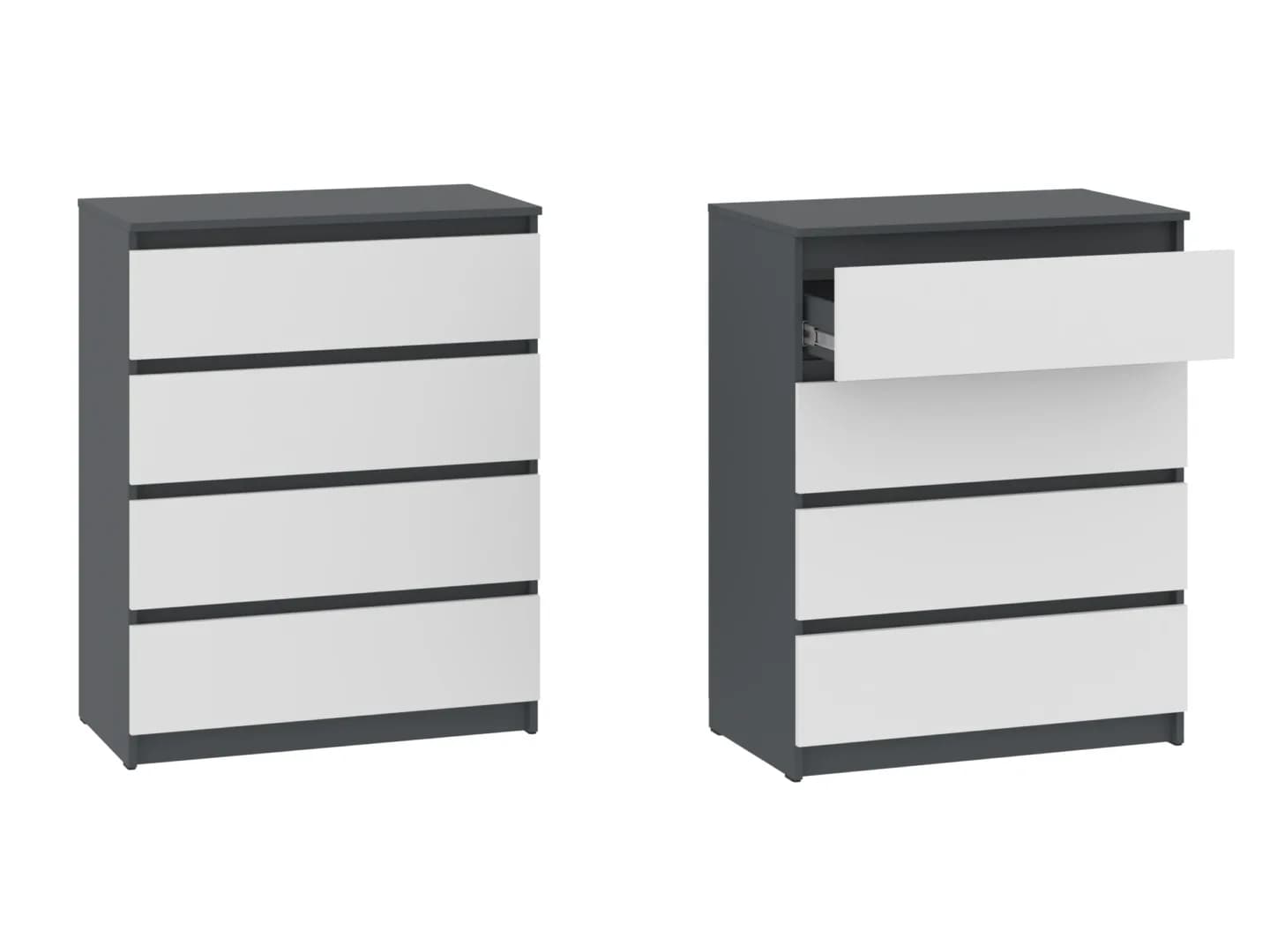 Komoda NS-4 Komodos Miegamojo baldai Svetainės baldai Vaikų baldai