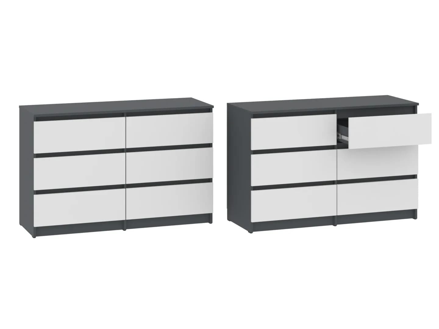 Komoda NS-6 Komodos Miegamojo baldai Svetainės baldai Vaikų baldai