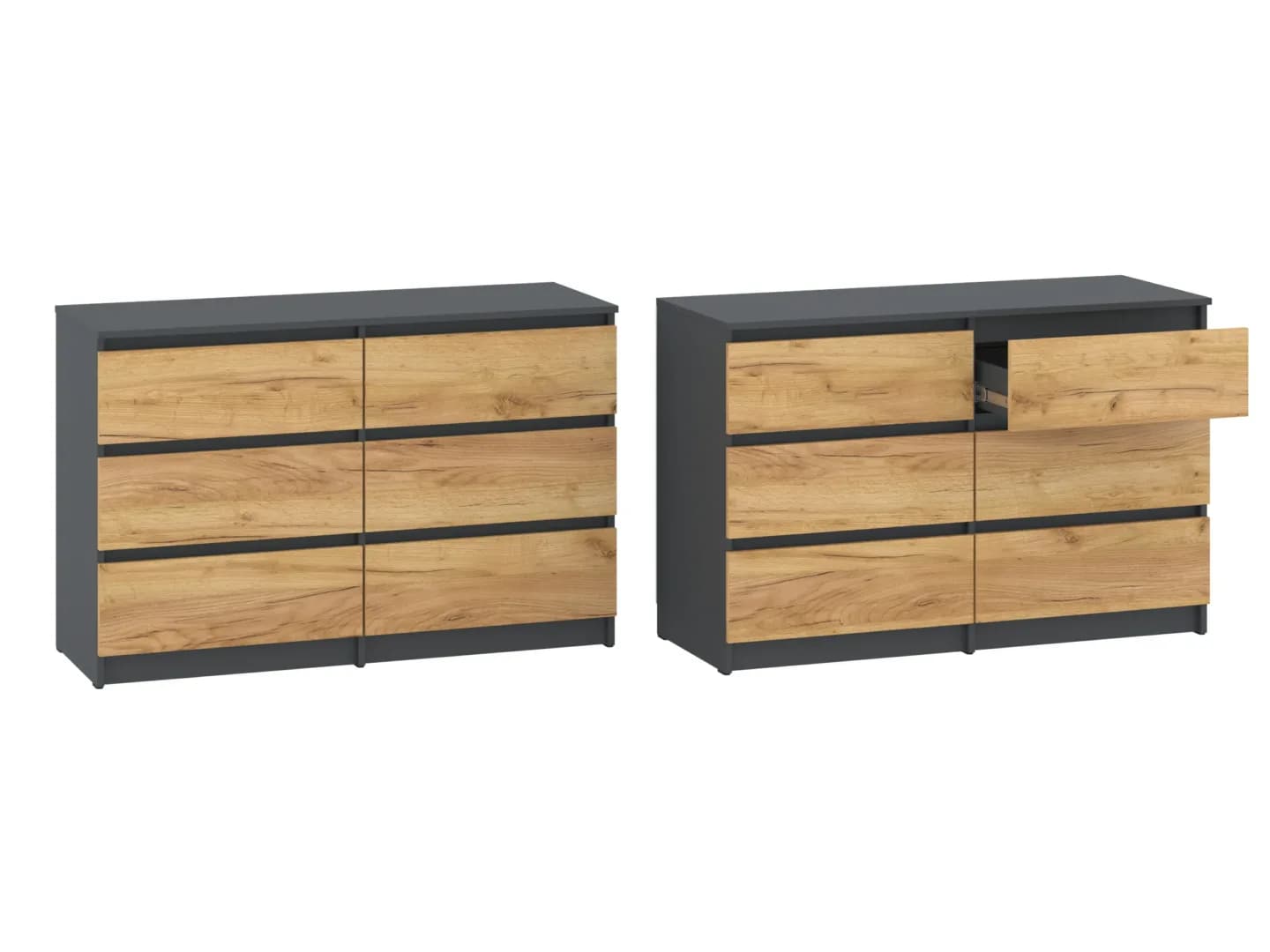 Komoda NS-6 Komodos Miegamojo baldai Svetainės baldai Vaikų baldai