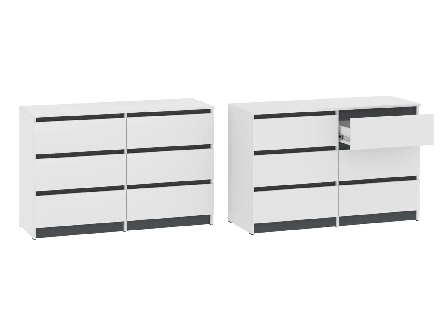 Komoda NS-6 Komodos Miegamojo baldai Svetainės baldai Vaikų baldai