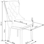 Kėdė MIYA Kėdės Virtuvės baldai thumbnail