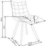 Kėdė K332 Kėdės Virtuvės baldai thumbnail