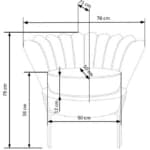 Fotelis ANGELO Foteliai Svetainės baldai thumbnail