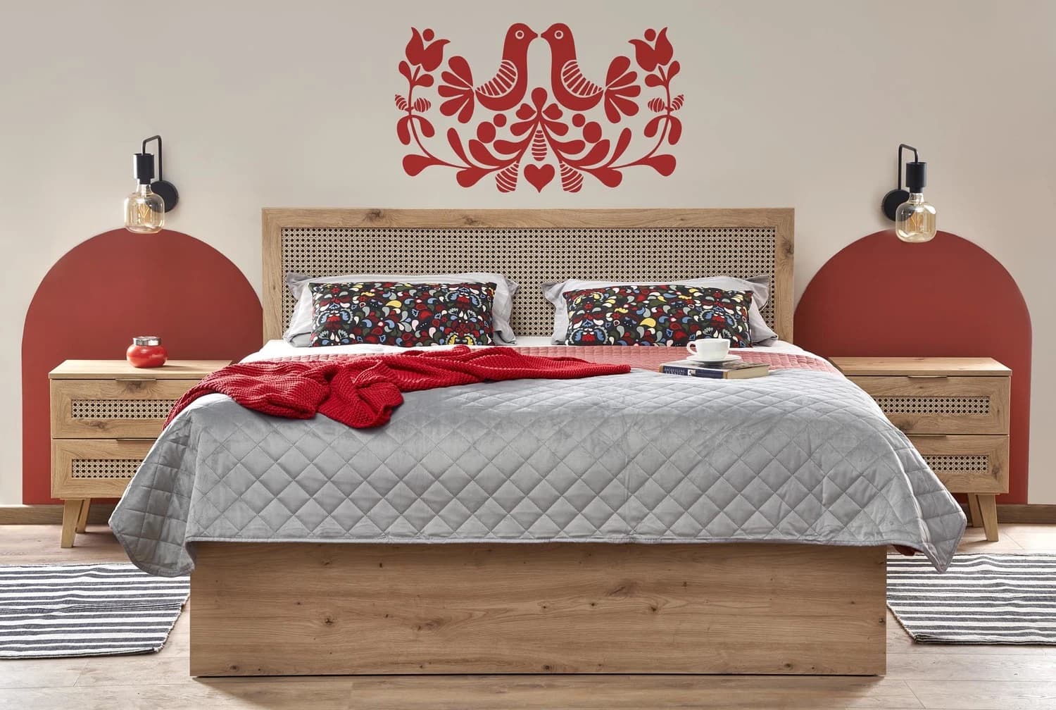 Lova BORNEO Lovos Miegamojo baldai