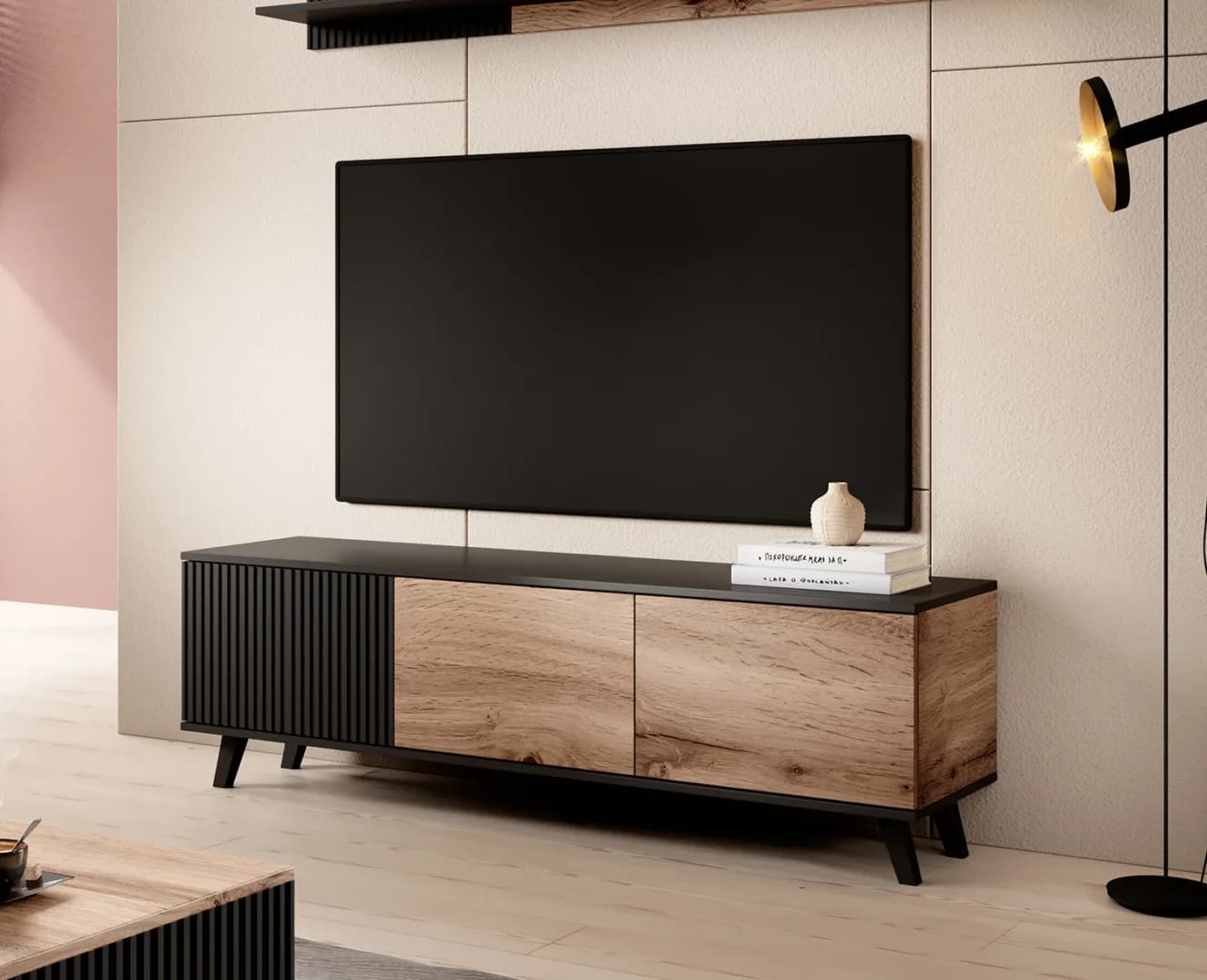 TV staliukas RANDOM RTV-1 Svetainės baldai TV staliukai