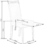 Kėdė CLARION Kėdės Virtuvės baldai thumbnail