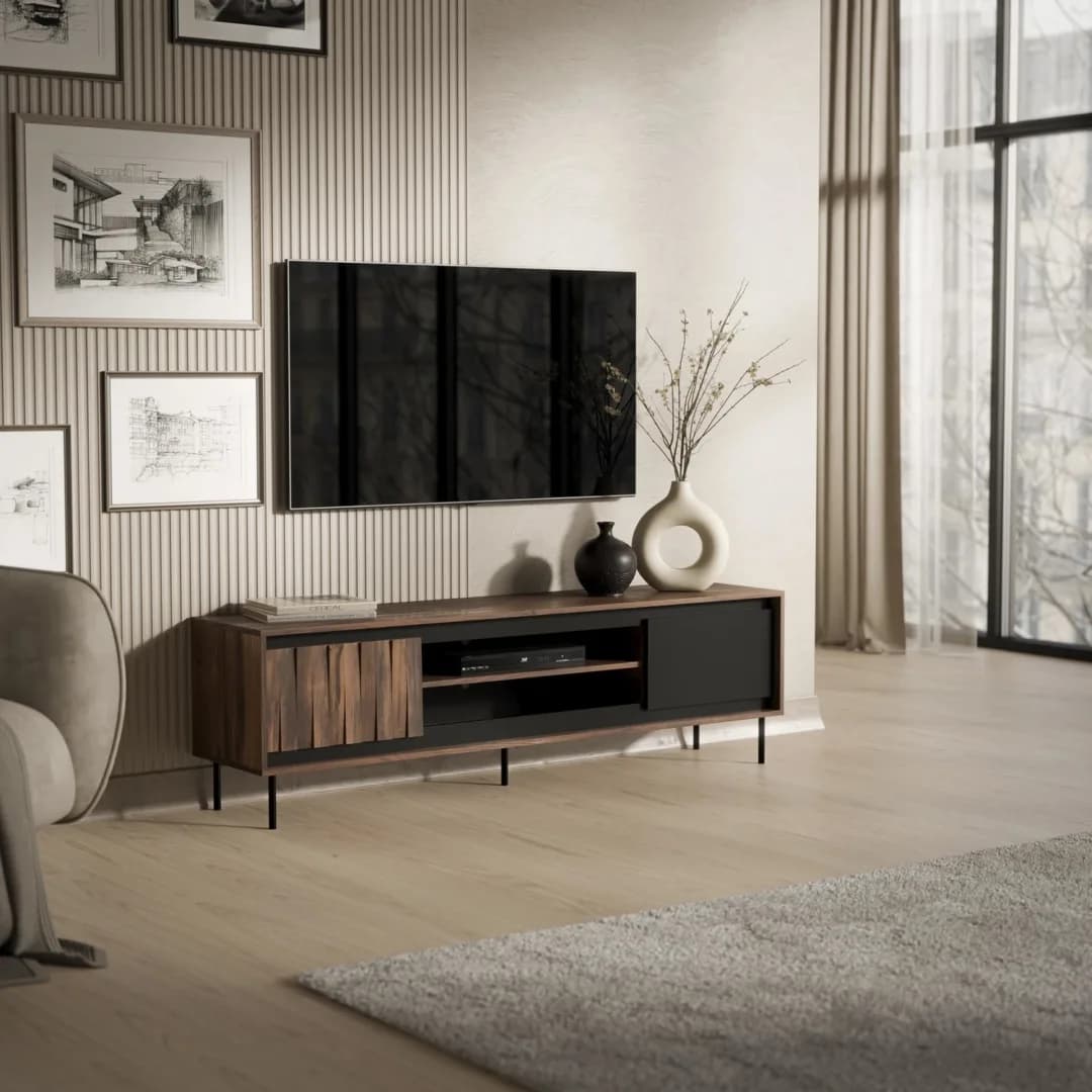 TV staliukas SWING RTV-1 Svetainės baldai TV staliukai