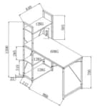 Stalas NARVIK B1 Stalai vaikams Vaikų baldai thumbnail