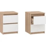 Naktinis staliukas NS-PT-2 Miegamojo baldai Naktiniai staliukai thumbnail