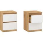 Naktinis staliukas NS-PT-2 Miegamojo baldai Naktiniai staliukai thumbnail