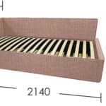 Vaikiška lova Jersey Vaikiškos lovos Vaikų baldai thumbnail