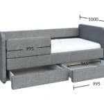 Vaikiška lova Elsa Vaikiškos lovos Vaikų baldai thumbnail