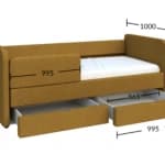 Vaikiška lova Elsa Vaikiškos lovos Vaikų baldai thumbnail