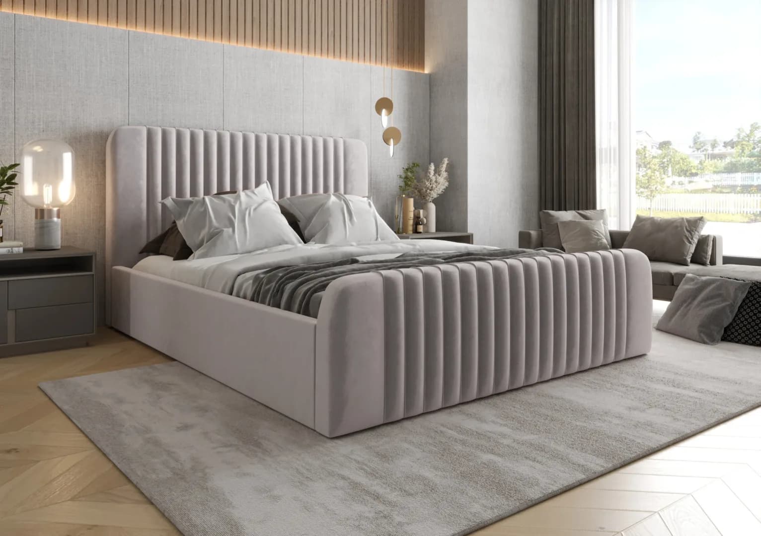 Lova Modena Lovos Miegamojo baldai