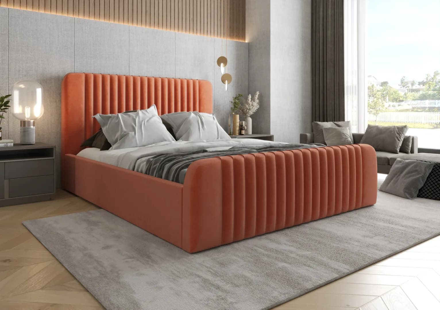 Lova Modena Lovos Miegamojo baldai