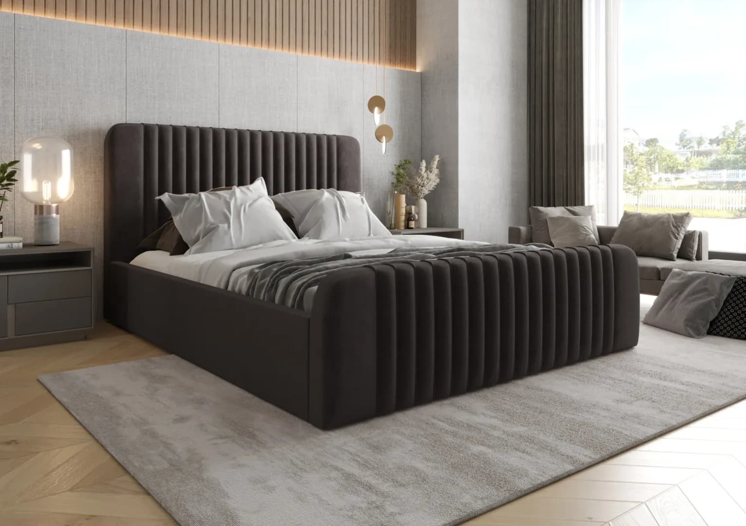 Lova Modena Lovos Miegamojo baldai