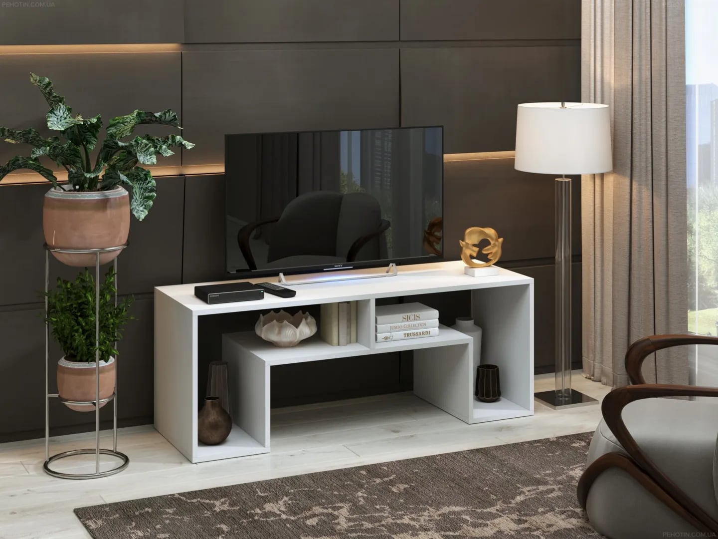 TV staliukas Oslo Svetainės baldai TV staliukai