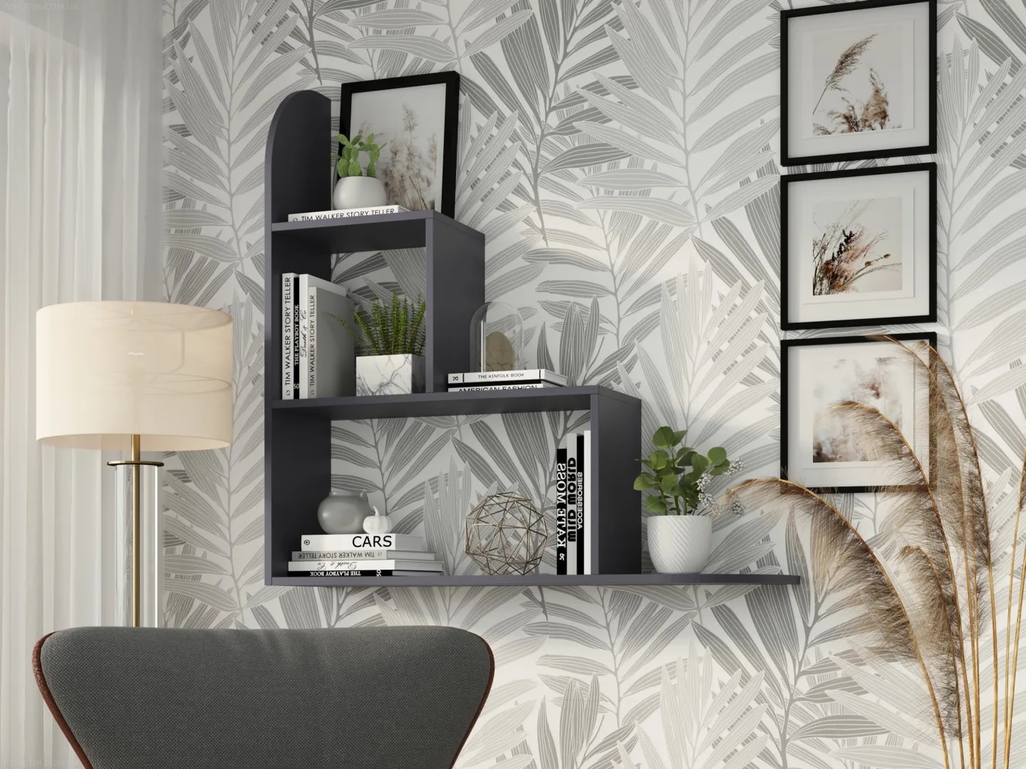 Lentyna Bookshelf-2 Lentynos Svetainės baldai