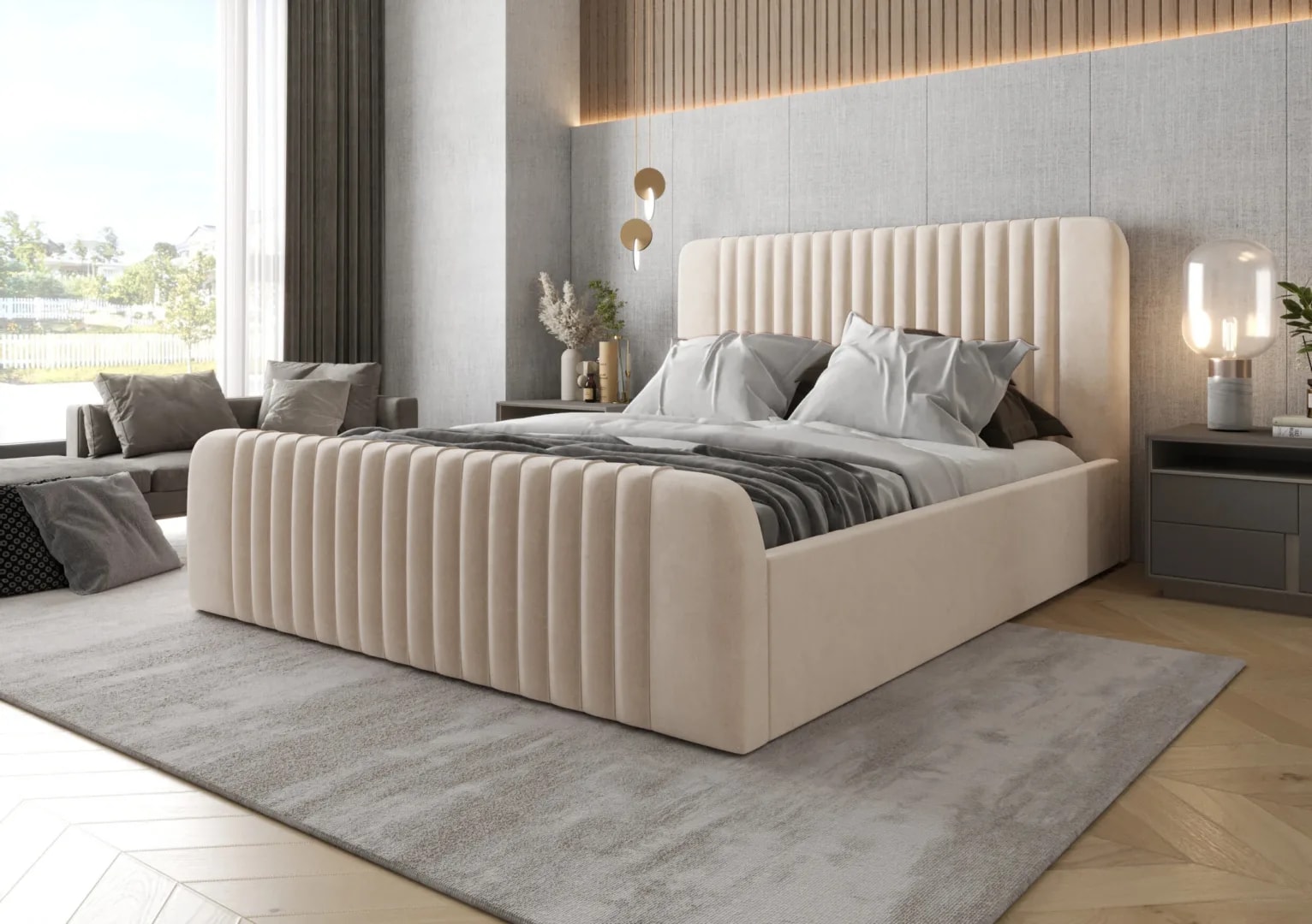 Lova Modena Lovos Miegamojo baldai