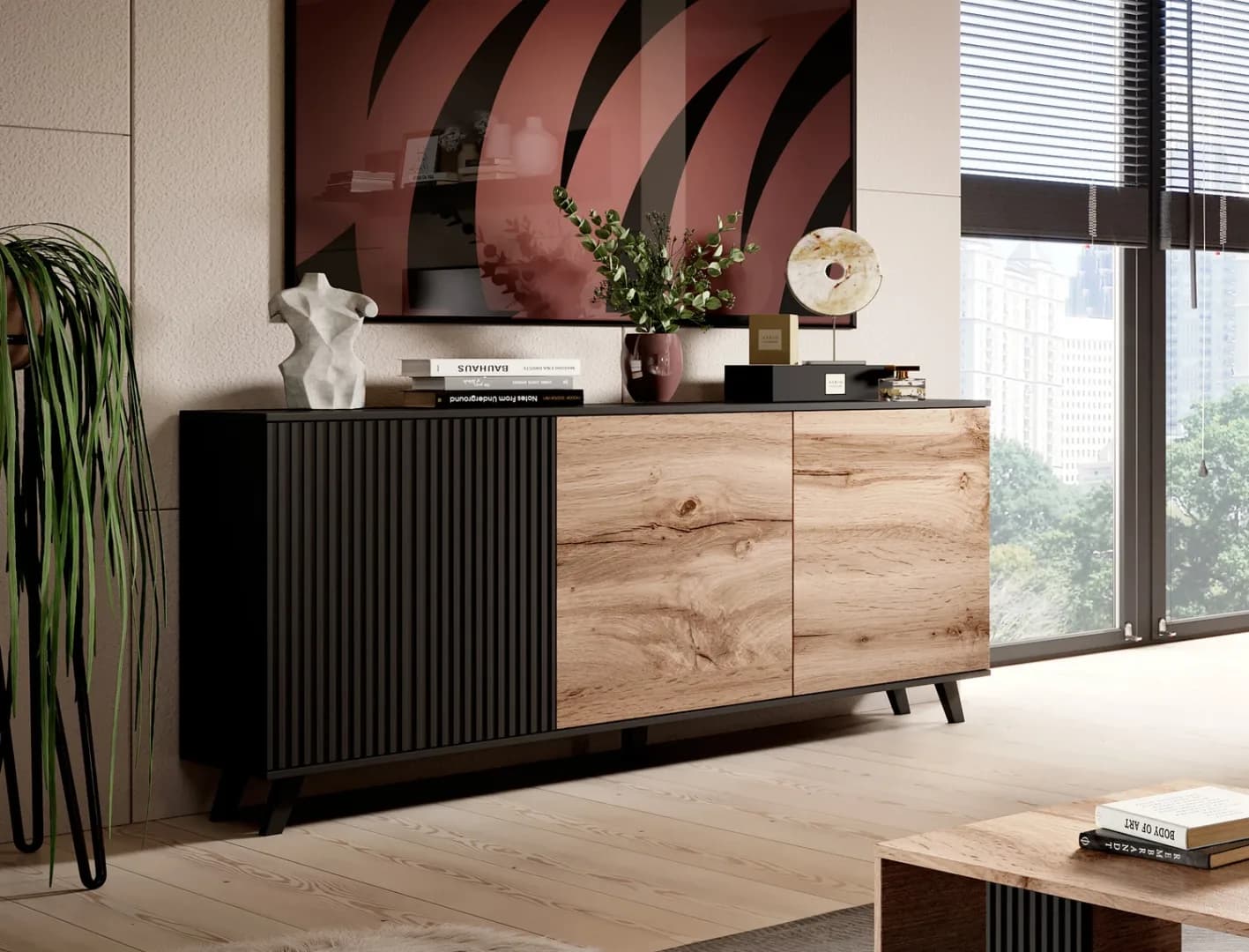 Komoda RANDOM KM-1 Komodos Miegamojo baldai Svetainės baldai Vaikų baldai