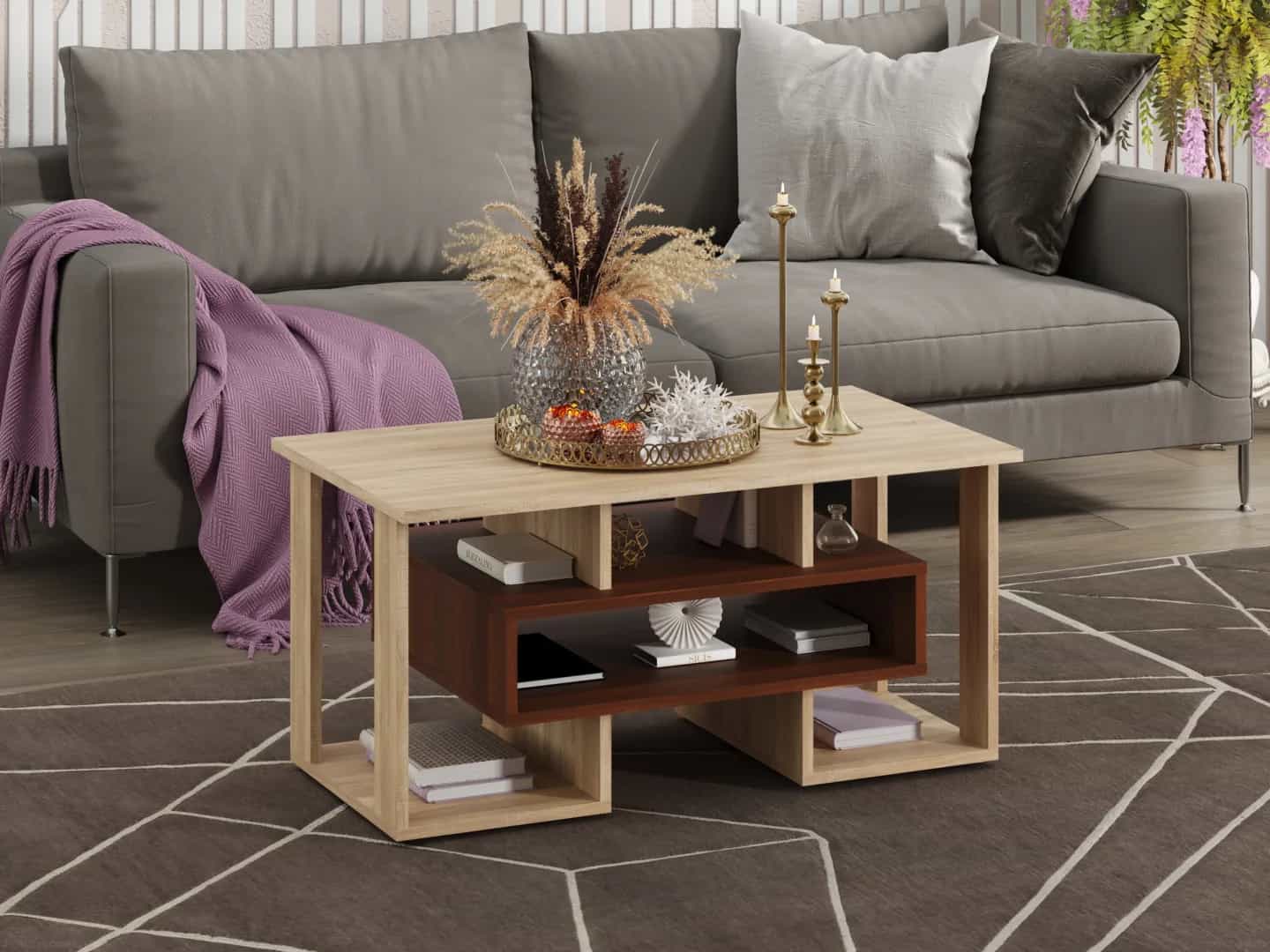 Žurnalinis staliukas Malahit