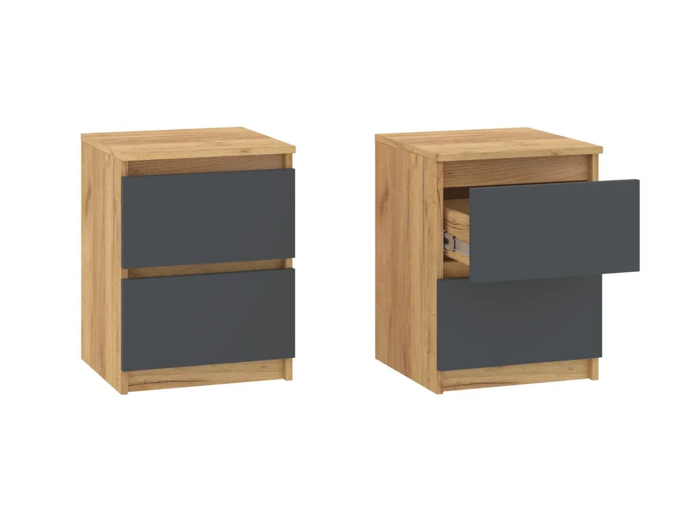 Naktinis staliukas NS-PT-2 Miegamojo baldai Naktiniai staliukai