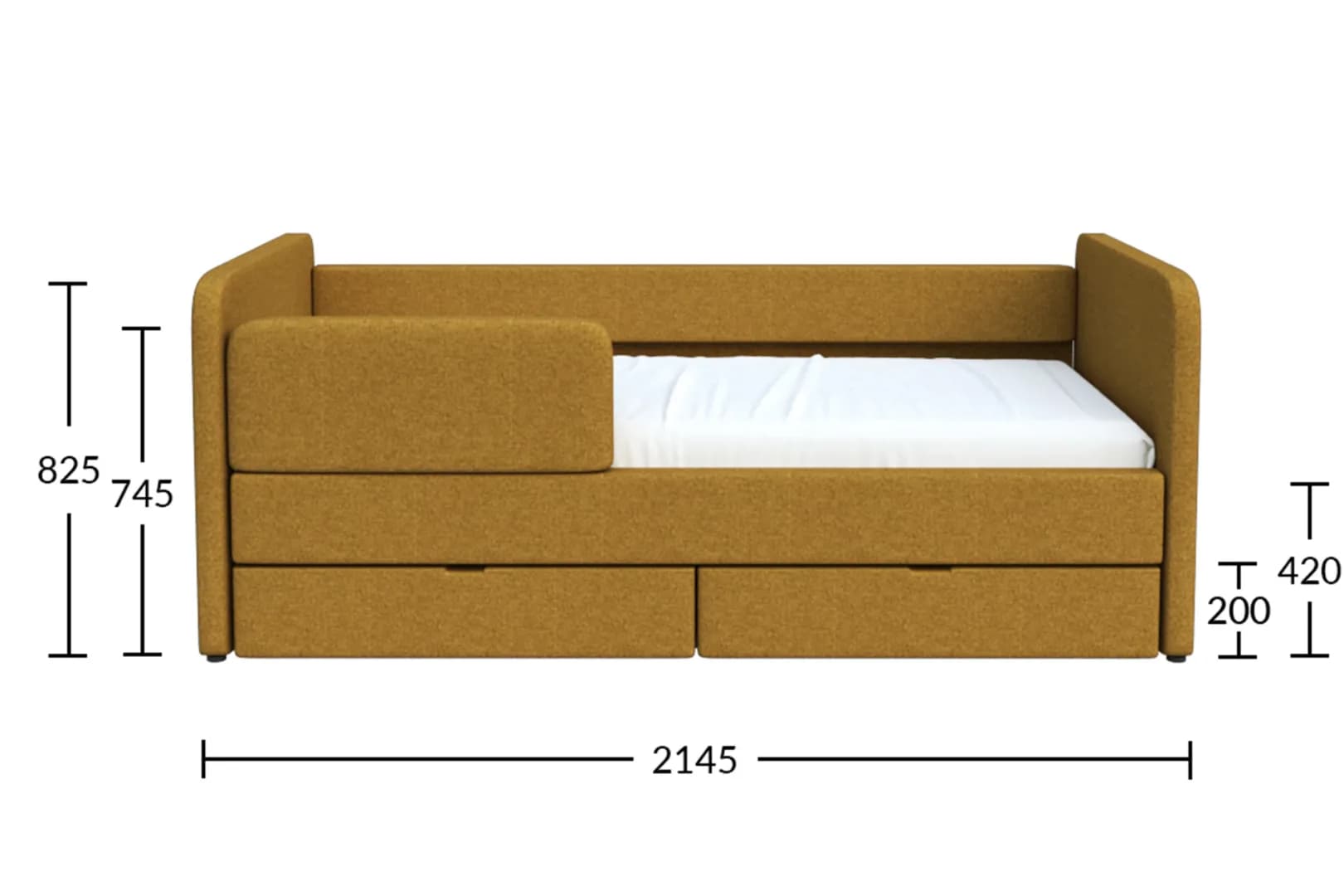 Vaikiška lova Elsa Vaikiškos lovos Vaikų baldai