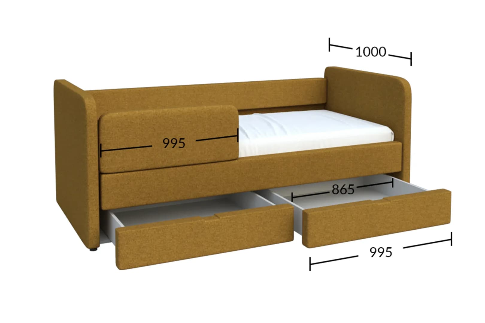 Vaikiška lova Elsa Vaikiškos lovos Vaikų baldai