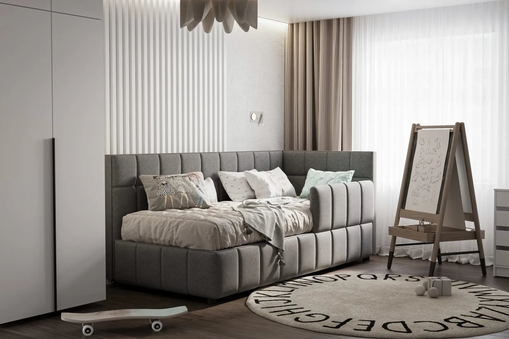 Vaikiška lova Zefir Vaikiškos lovos Vaikų baldai